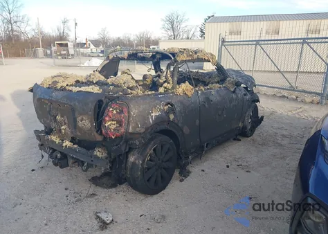 2024 Mini Convertible Cooper S z USA, uszkodzony, nr VIN WMW43DL00R3R93021